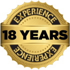 18 Years Of experience